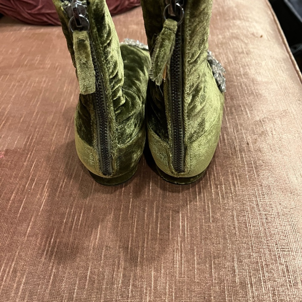 Green booties - Picture 14 of 16